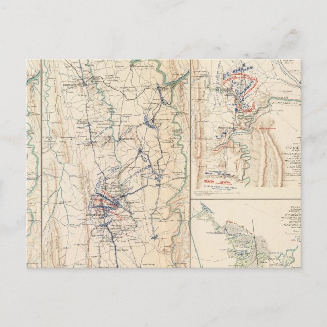 Upper Potomac McCoys Ferry-Conrads Ferry Vykort (Framsida)