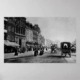 Upper Street, Islington, 1906 Poster