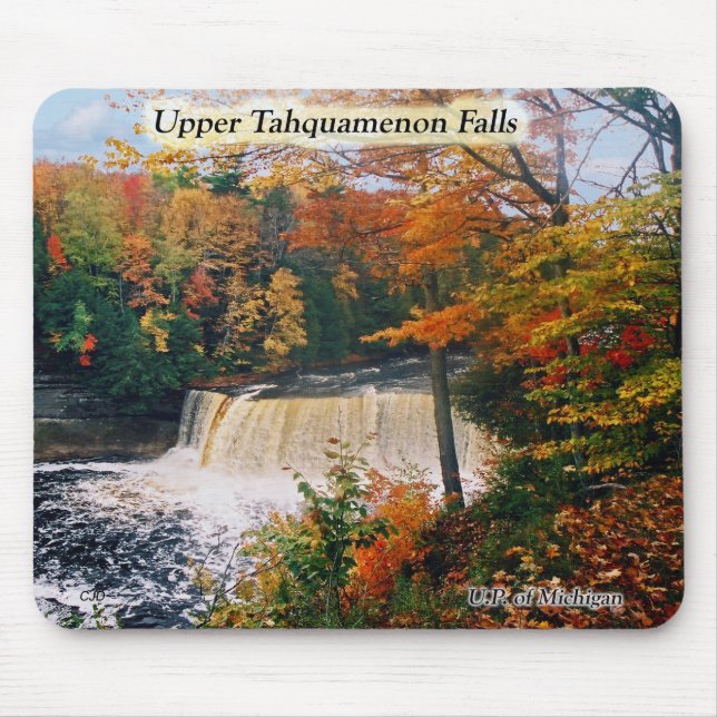 Upper Tahquamenon Falls fall mousse Musmatta (Framsidan)