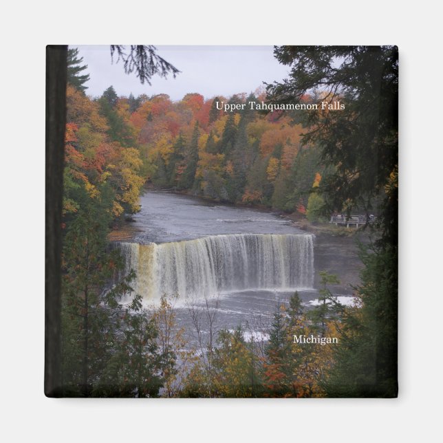Upper Tahquamenon Falls magnet (Framsidan)