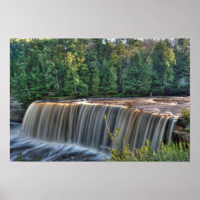Upper Tahquamenon Falls, Michigan Poster (Framsidan)
