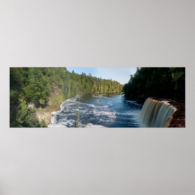 Upper Tahquamenon Falls, Michigan Poster (Framsidan)