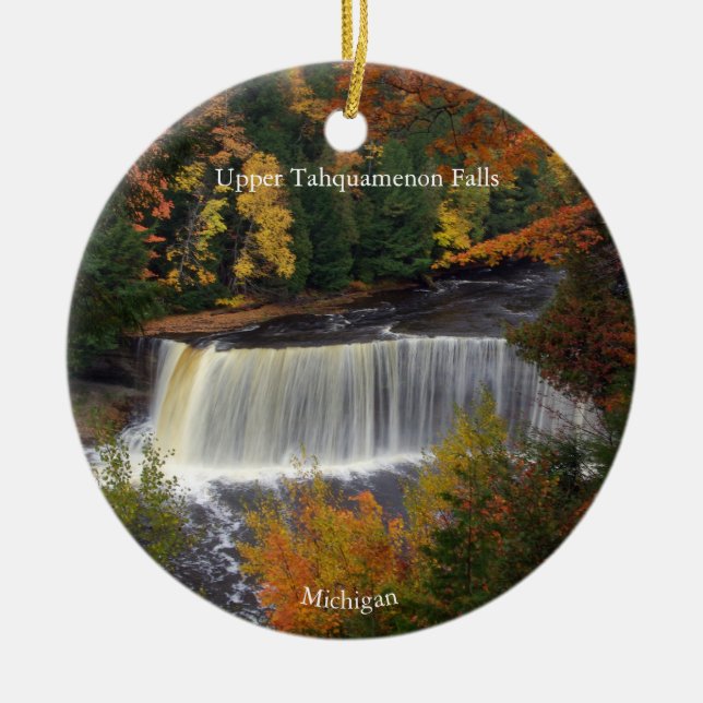 Upper Tahquamenon Falls ornament (Framsidan)