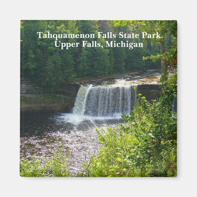 Upper Tahquamenon Falls State Park, MI Magnet (Framsidan)