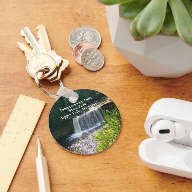 Upper Tahquamenon Falls State Park, MI Nyckelring (Skrivbord)