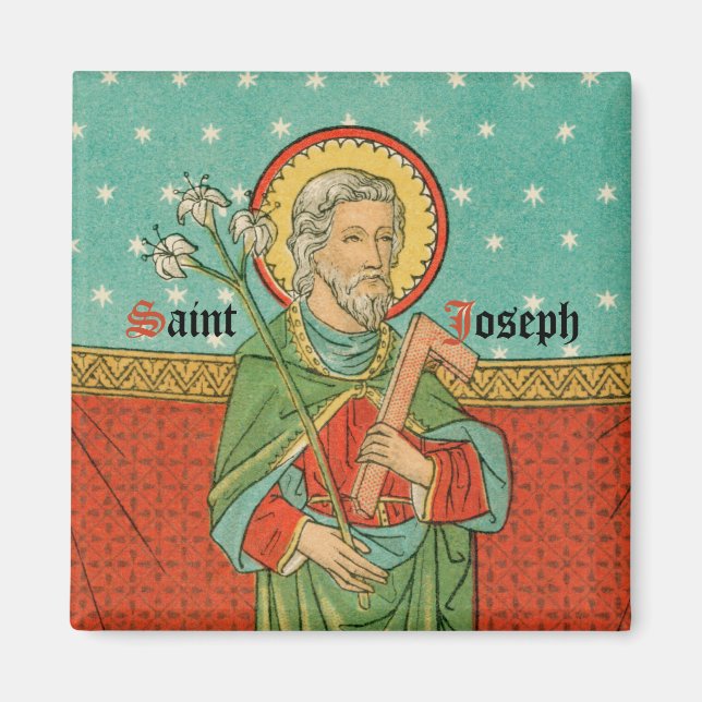 Upper Torso of St. Joseph (Detail; VVP 09) Magnet (Framsidan)