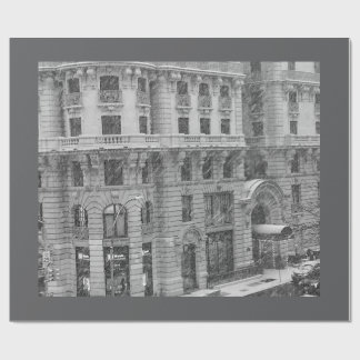 Upper West Side Winter Wrapping Paper Presentpapper