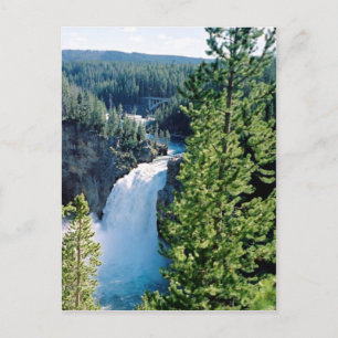 Upper Yellowstone Falls Vykort