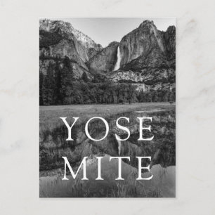 Upper Yosemite Falls Scenic Vykort