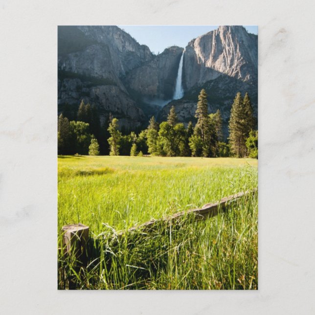 Upper Yosemite Falls Vykort (Framsida)