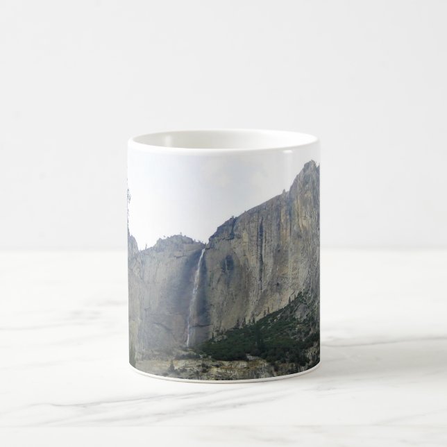 Upper Yosemite Falls, Yosemite National Park, CA Kaffemugg (Center)