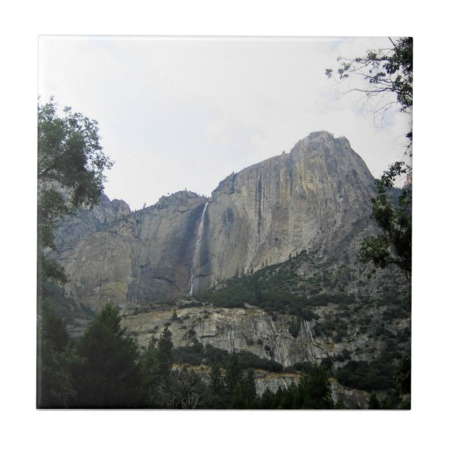 Upper Yosemite Falls, Yosemite National Park, CA Kakelplatta (Framsidan)