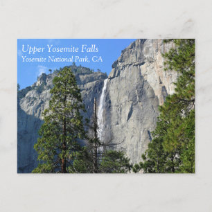 Upper Yosemite Falls, Yosemite National Park, CA P Vykort