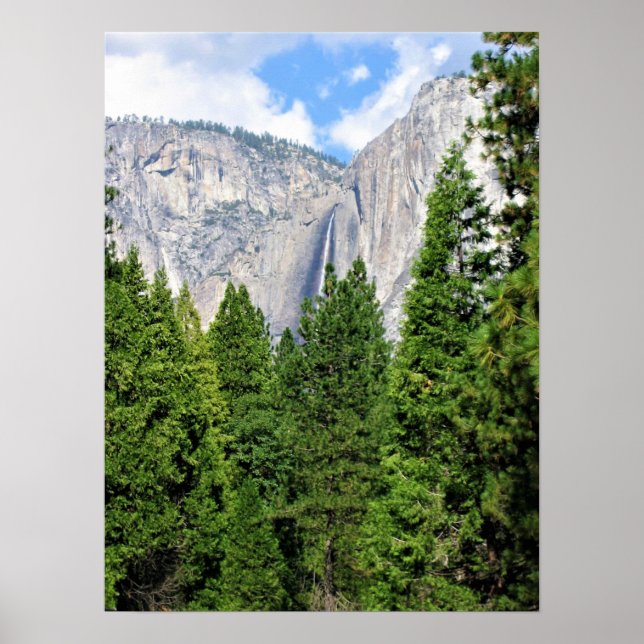 Upper Yosemite Falls, Yosemite National Park, CA Poster (Framsidan)