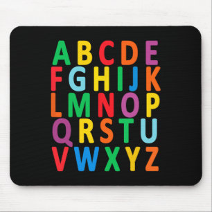 Uppercase Brev Alphabet Lär Abc Boy Girl Kids Musmatta