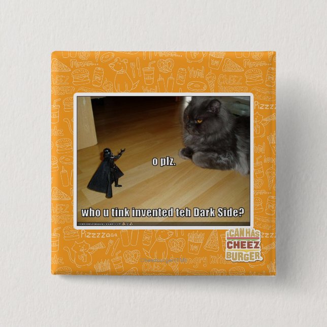 Uppfann vem den mörka sidan? knapp (Framsida)