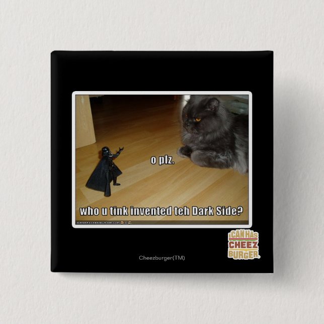 Uppfann vem den mörka sidan? knapp (Framsida)