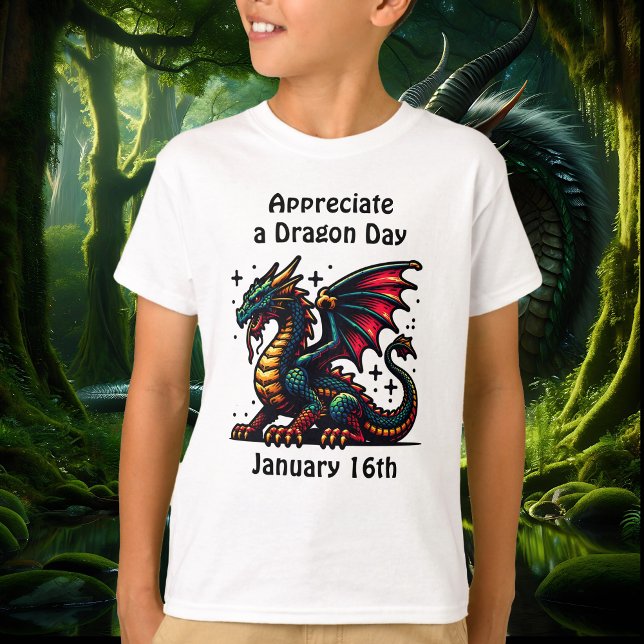 Uppfatta en Dragon Day Funny Helgdag Shirt T Shirt (Skapare uppladdad)