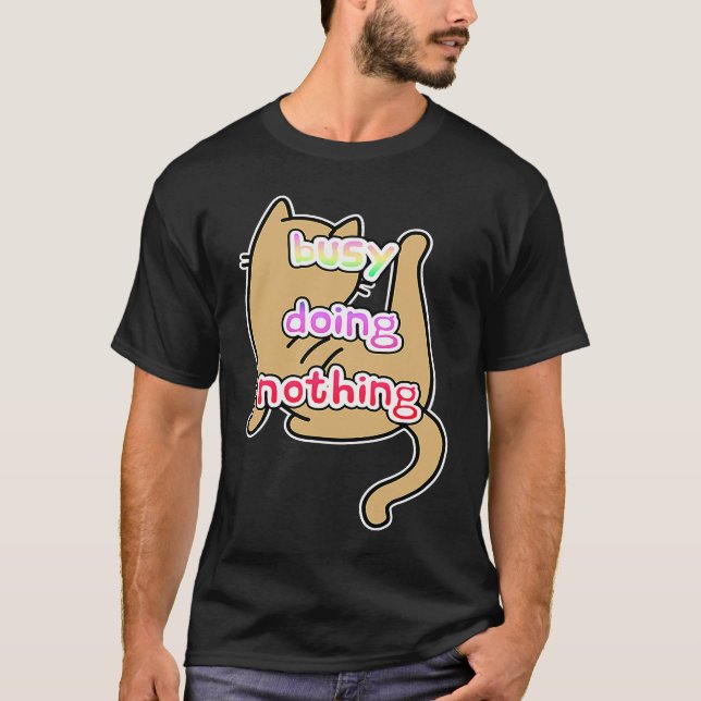Uppfattar inte regnbågsfärger och katter t shirt (Framsida)