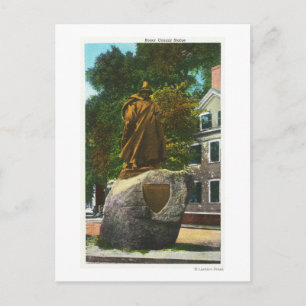 Uppfattat Conant Statue Vykort