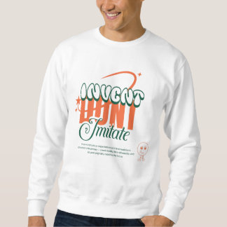 uppfinna, imitera inte lång ärmad tröja
