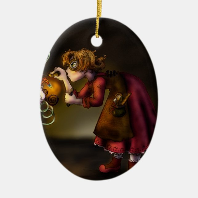 Uppfinnare Julgransprydnad Keramik (Framsidan)