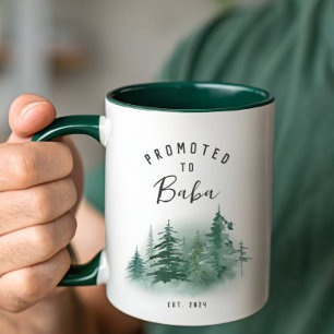Uppflyttad till Baba År Est. Mugg