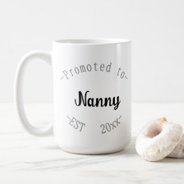 Uppflyttad till barnskötare kaffemugg