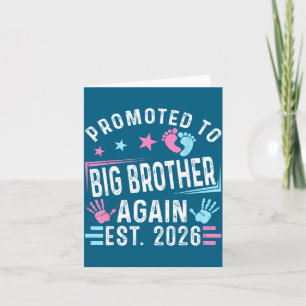 Uppflyttad till Big Brother igen Est. 2026 Vintage Kort