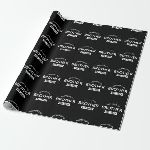 Uppflyttad till bror Est. 2025 II Presentpapper