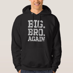 Uppflyttad till bror Söt syskon Storebror igen 2 Hoodie
