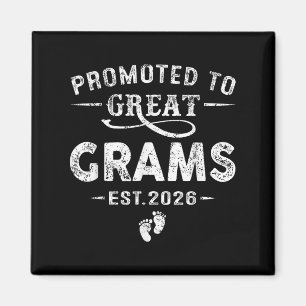 Uppflyttad till fantastisk mormor/morfar beräknad  magnet