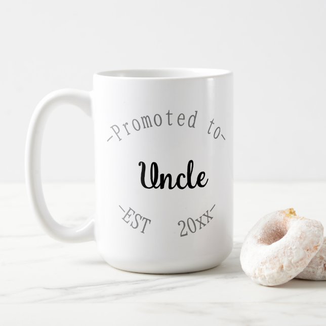 Uppflyttad till farbror kaffemugg (Med munk)