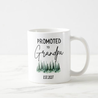 Uppflyttad till farfar Est 2027 Babygenomgång Grav Kaffemugg
