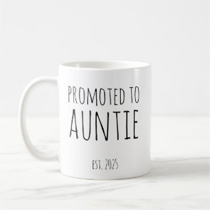 Uppflyttad till Faster Est 2025 Ny Fasterpresent Kaffemugg