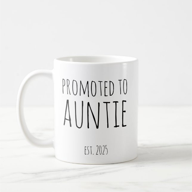 Uppflyttad till Faster Est 2025 Ny Fasterpresent Kaffemugg (Vänster)