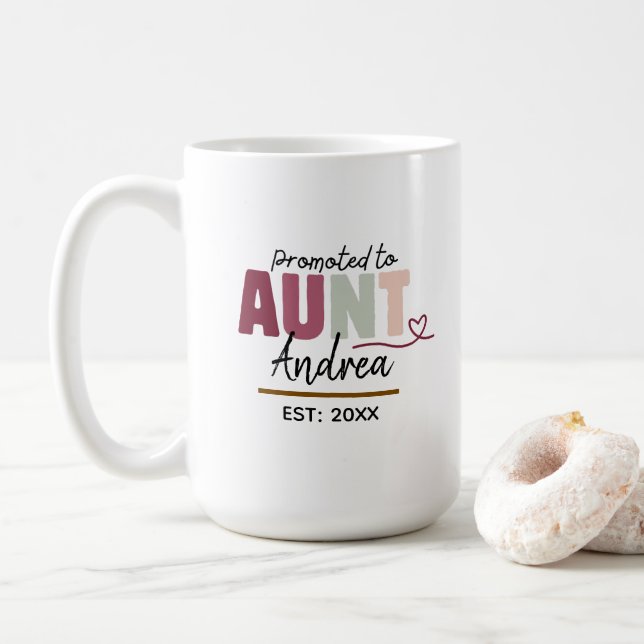 Uppflyttad till faster EST 2026 | Personlig söt pr Kaffemugg (Med munk)