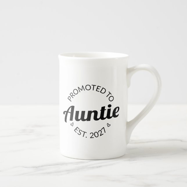 Uppflyttad till Faster Est 2027 Ny Faster Benporslin Mugg (Höger)