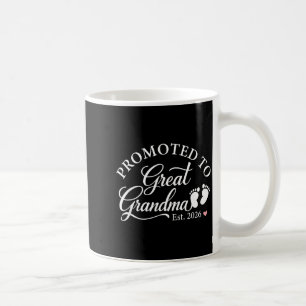 Uppflyttad till gammelmormor est 2026 mors dag kaffemugg