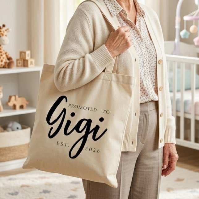 Uppflyttad till Gigi Chic vardagsskrift Tygkasse (Skapare uppladdad)