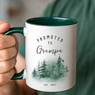 Uppflyttad till Grampa Mug Farfarpresent Mugg