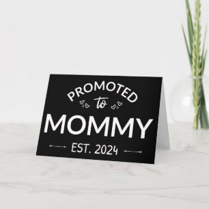 Uppflyttad Till Mamma Est. 2024 II Kort