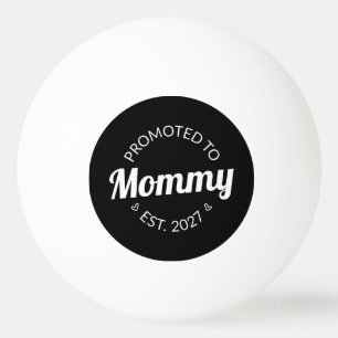 Uppflyttad till Mamma Est 2027 Ny Mamma Tillkännag Pingisboll