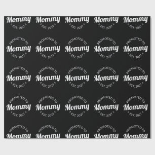 Uppflyttad till Mamma Est 2027 Ny Mamma Tillkännag Presentpapper