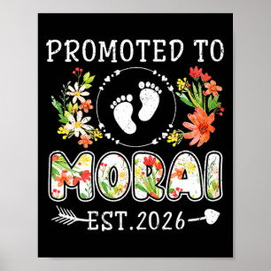Uppflyttad till morai 2026 blomma förstagångs morm poster
