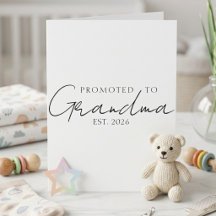 Uppflyttad till mormor EST-årsmeddelande