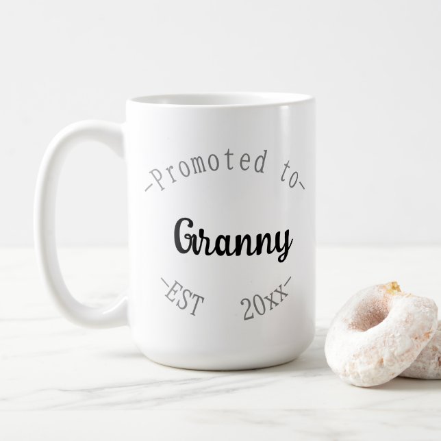 Uppflyttad till Mormor Kaffemugg (Med munk)