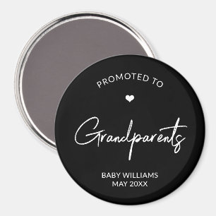 Uppflyttad till mormor och morfar graviditetsannon magnet