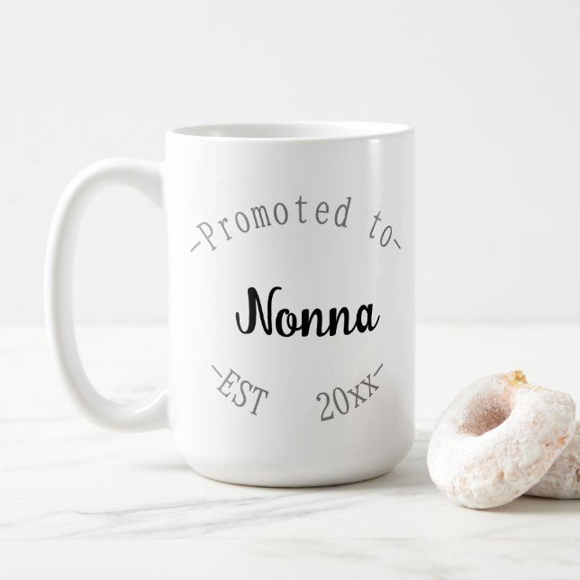 Uppflyttad till Nonna Kaffemugg (Med munk)