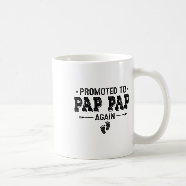 Uppflyttad till Pap Pap igen morföräldrar Byby  Kaffemugg (Höger)
